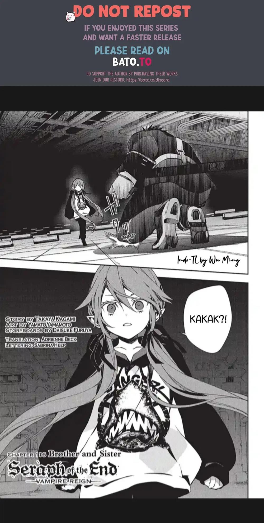 Owari no Seraph chapter 116 halaman 1
