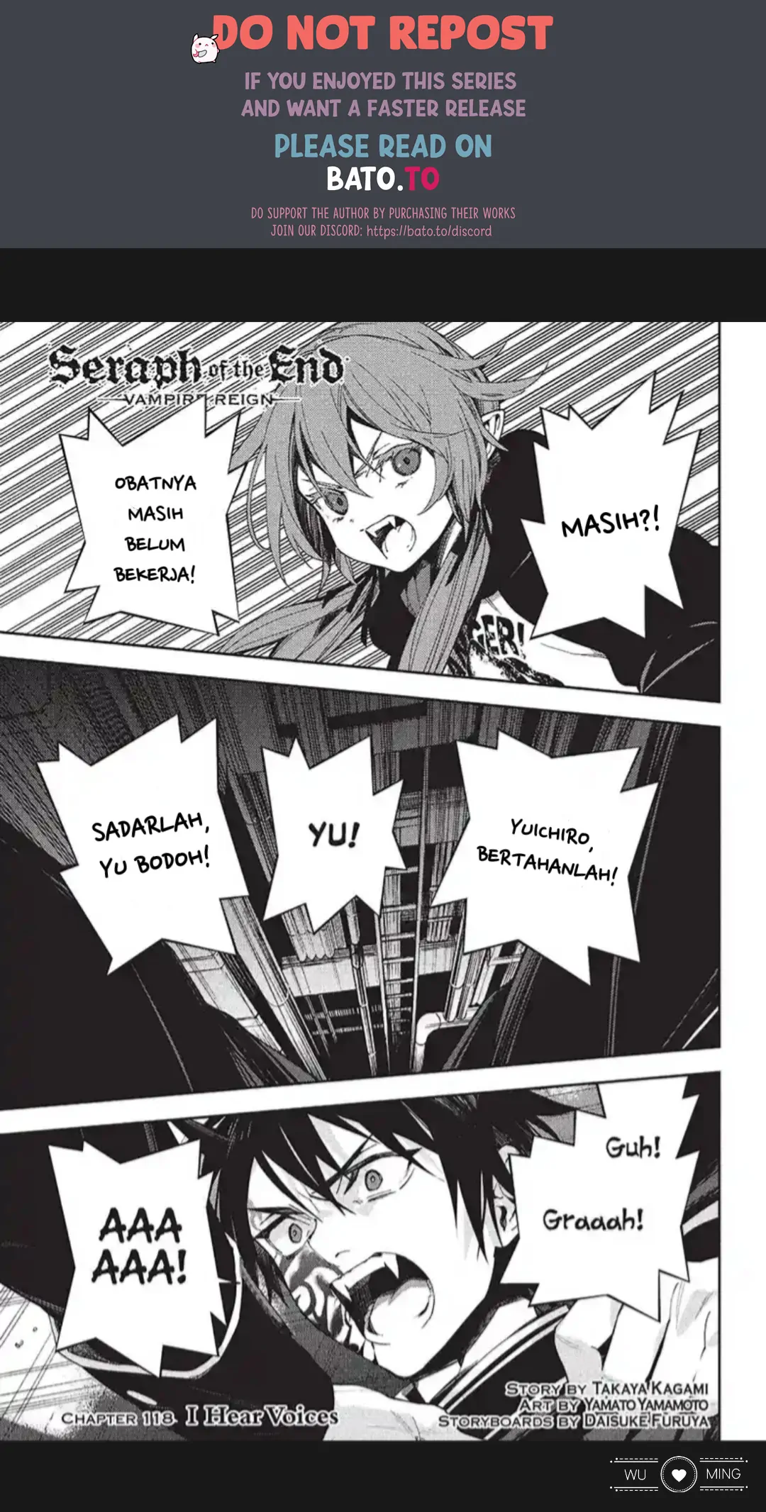 Owari no Seraph Bab 118 halaman 1