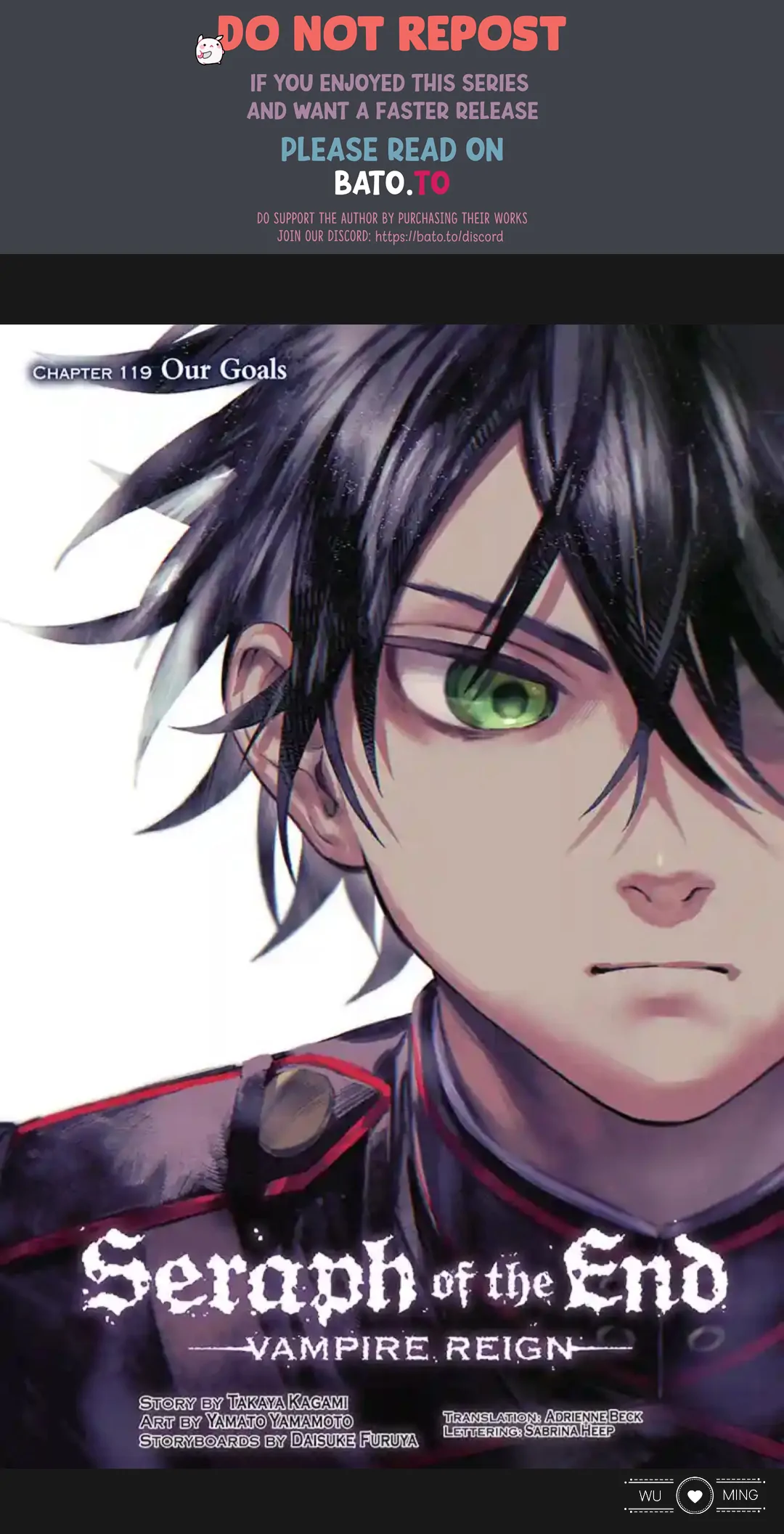 Owari no Seraph chapter 119 halaman 1