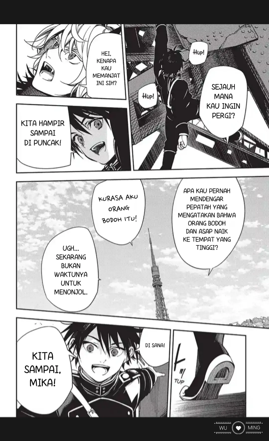 Owari no Seraph chapter 119 halaman 4