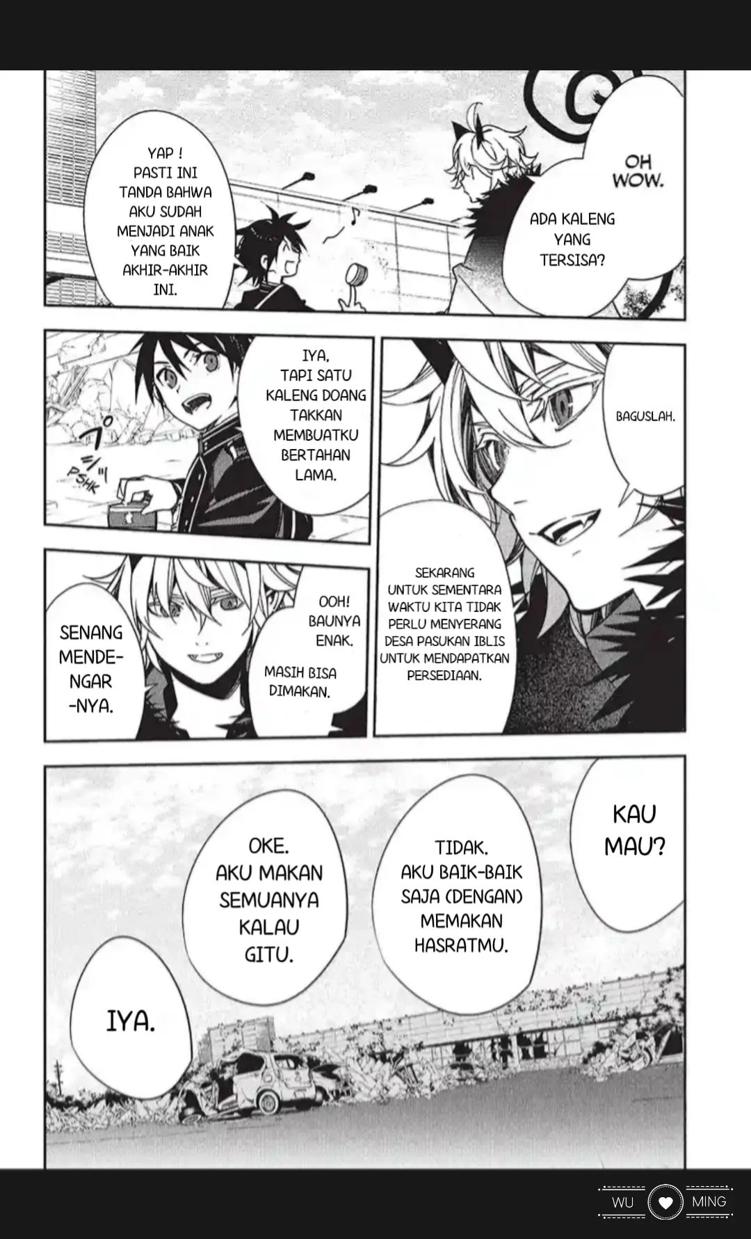 Owari no Seraph chapter 120 halaman 4