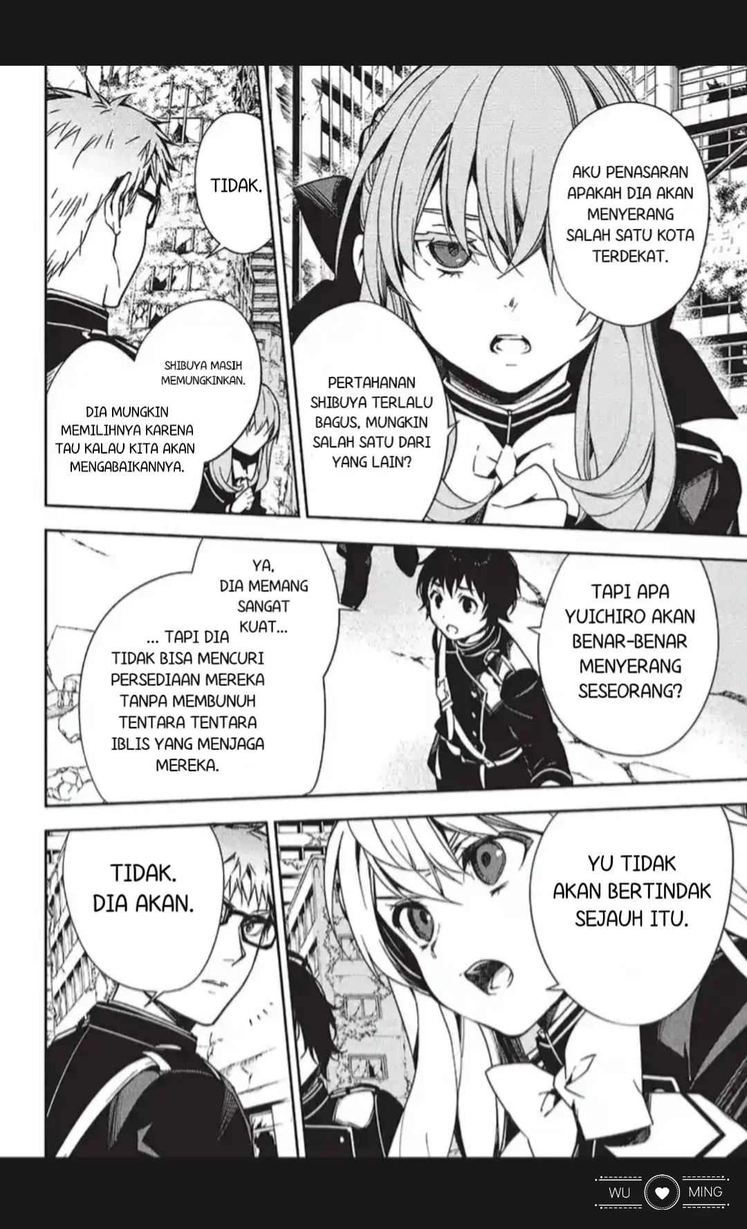 Owari no Seraph chapter 120 halaman 14