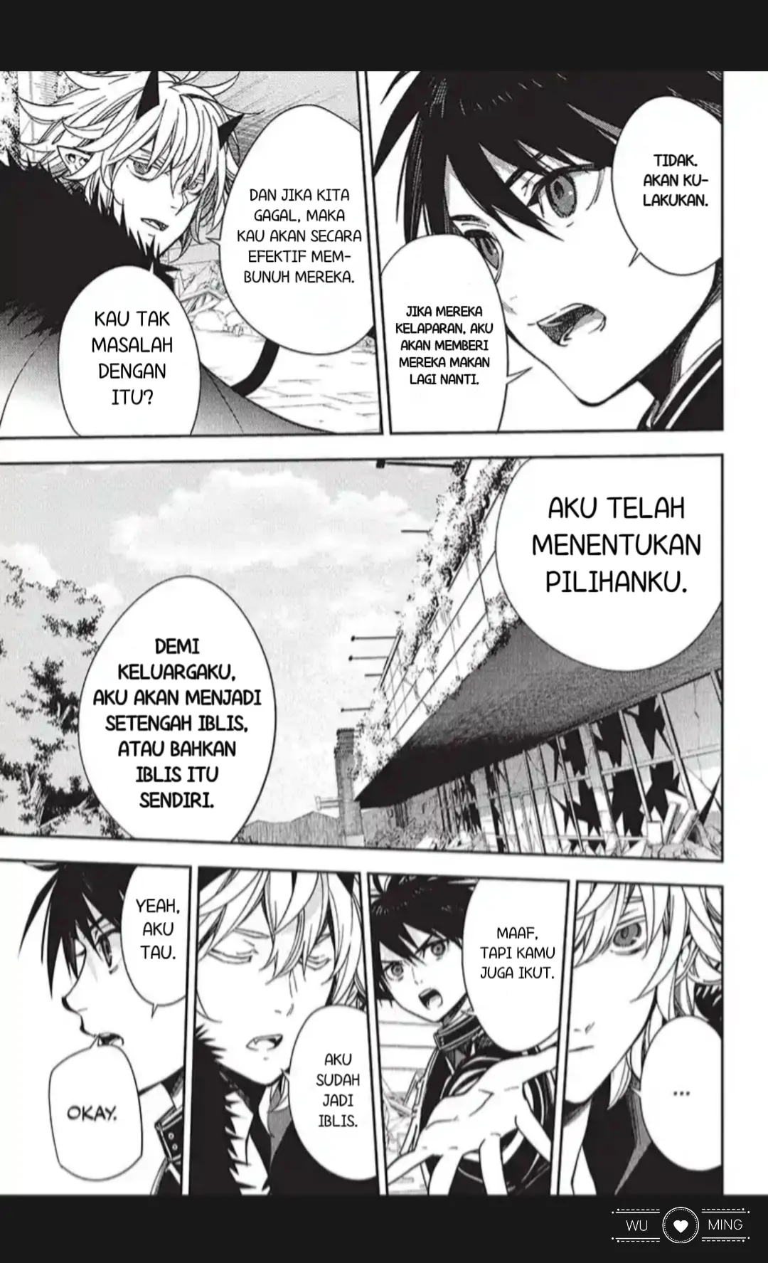 Owari no Seraph chapter 120 halaman 19