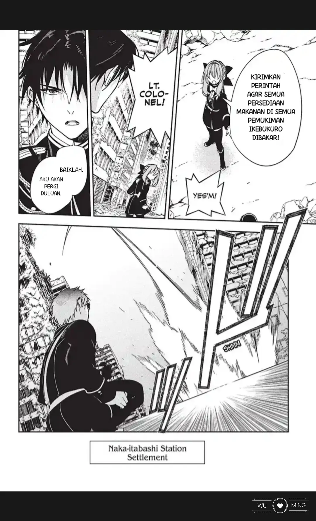 Owari no Seraph chapter 120 halaman 22