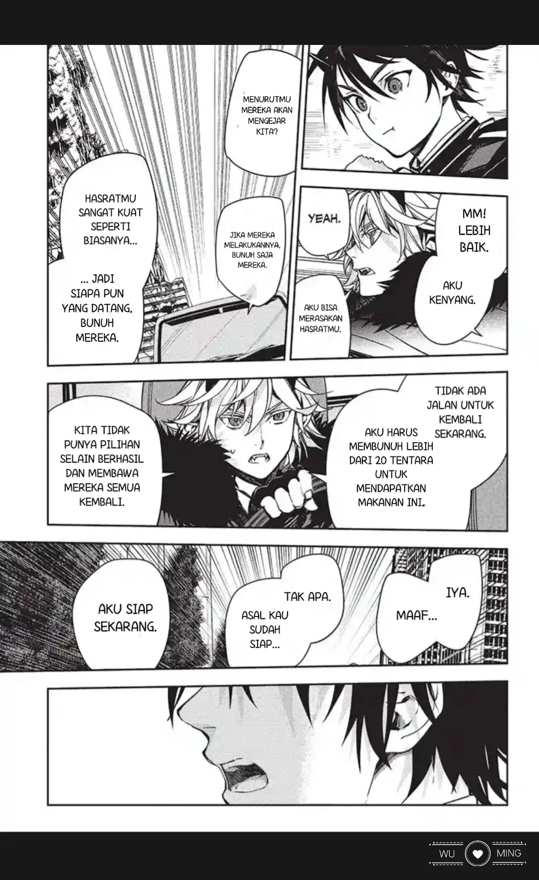 Owari no Seraph chapter 120 halaman 39
