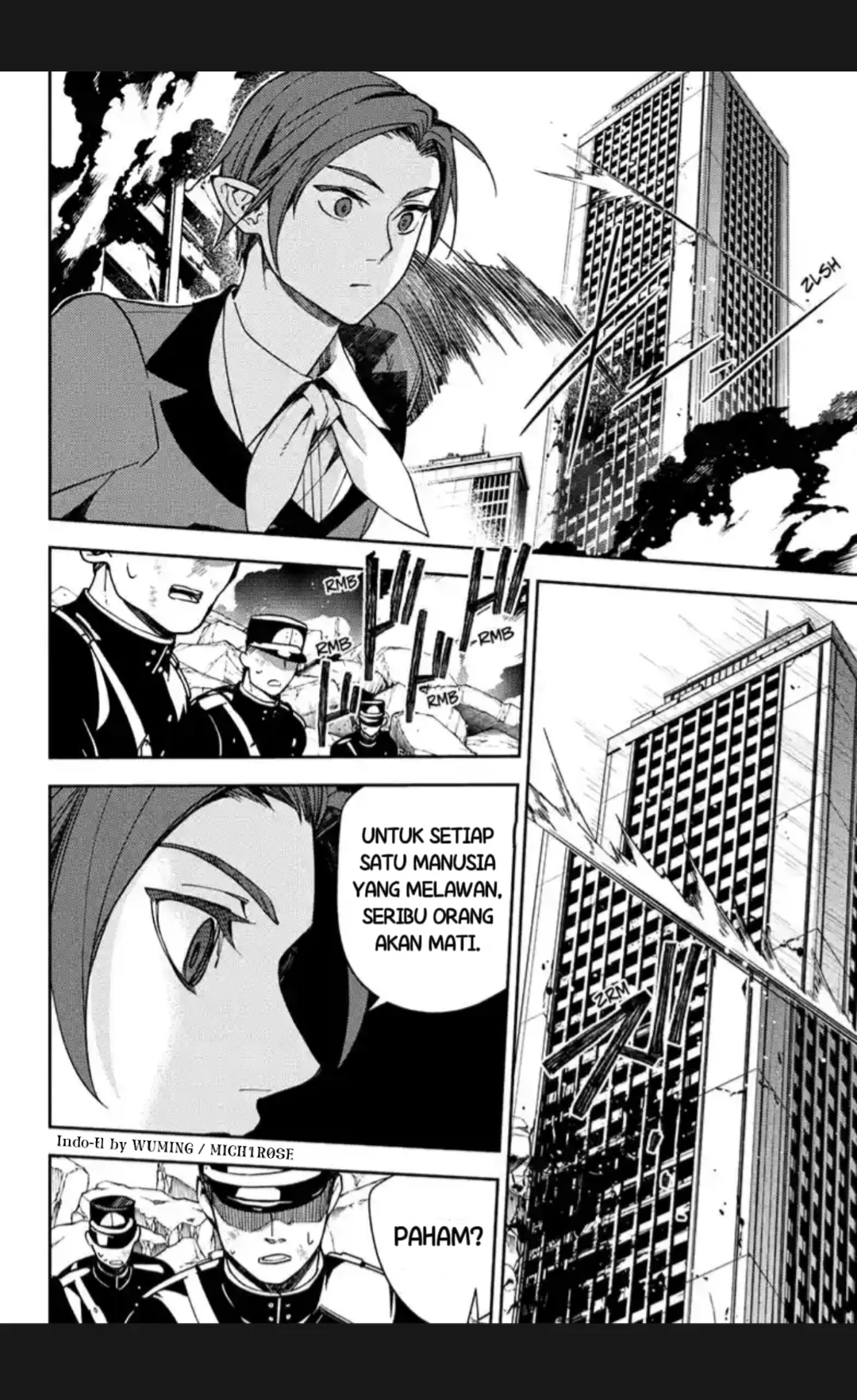 Owari no Seraph Bab 121 halaman 28