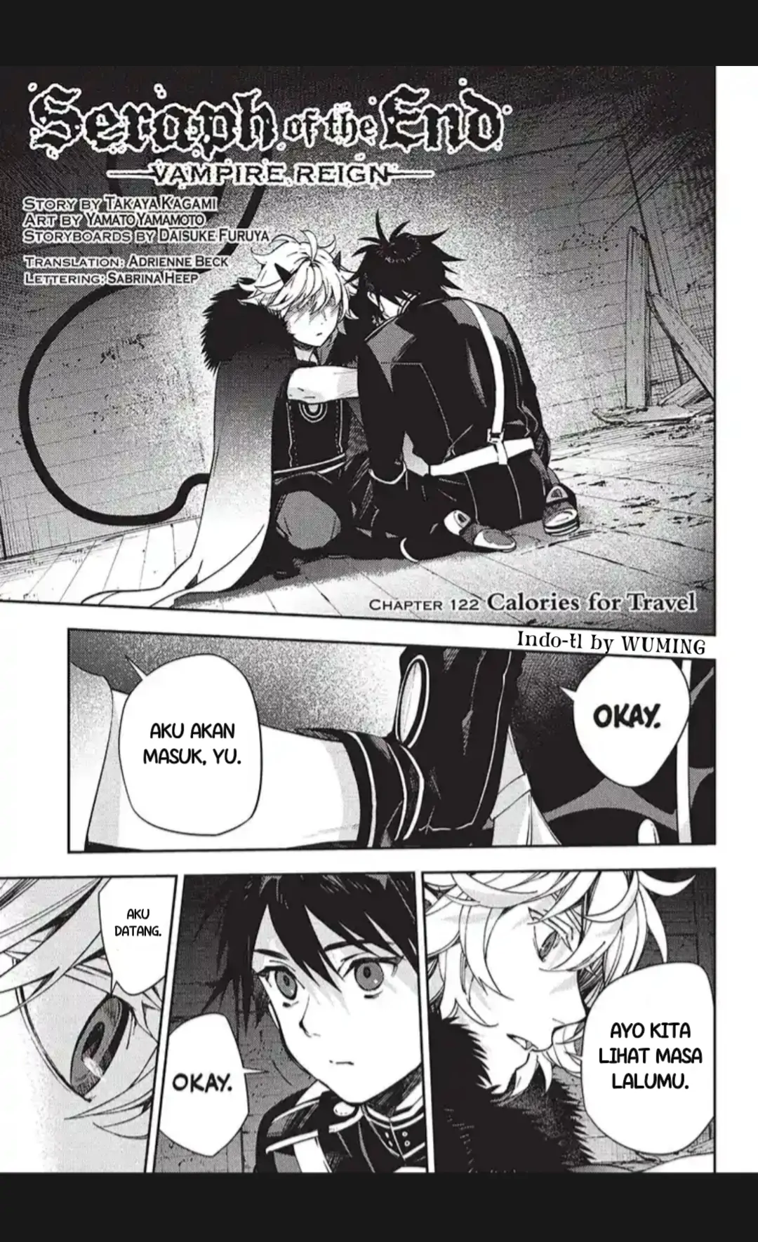 Owari no Seraph Bab 122 halaman 1