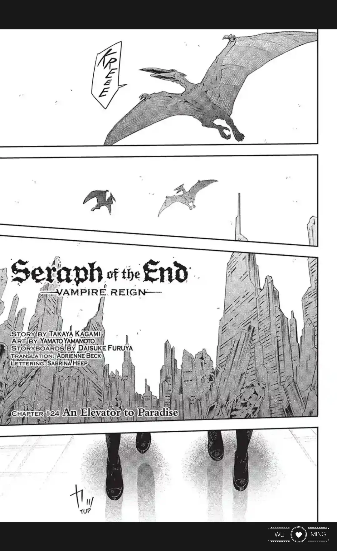 Owari no Seraph chapter 124 halaman 1