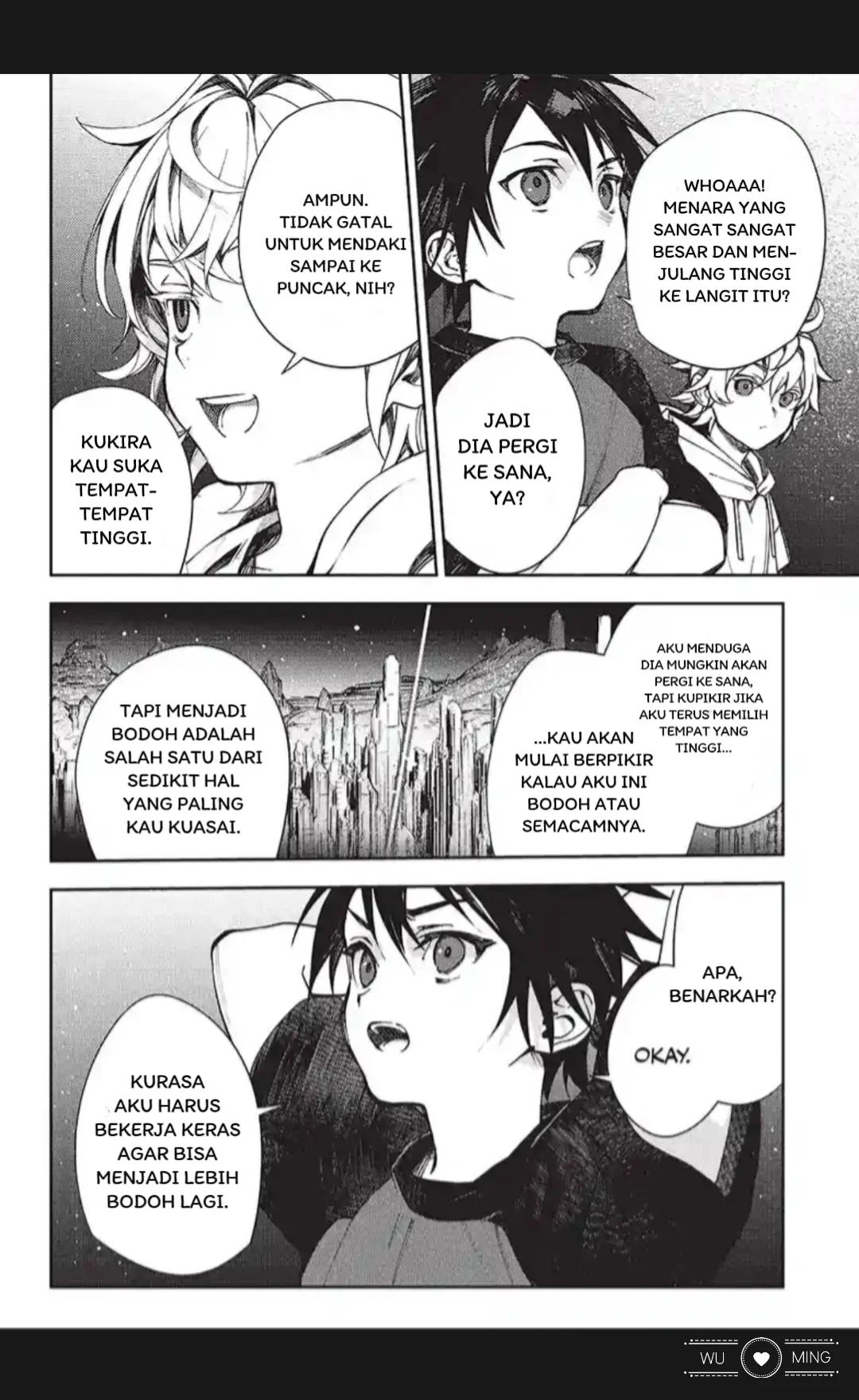 Owari no Seraph chapter 124 halaman 22