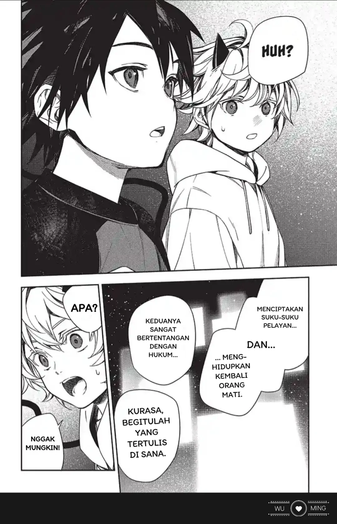 Owari no Seraph chapter 125 halaman 8