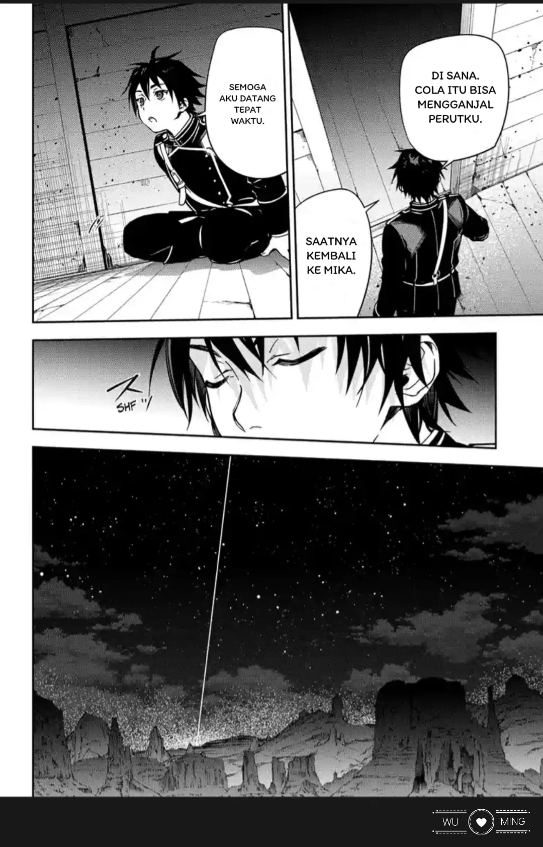 Owari no Seraph chapter 127 halaman 4