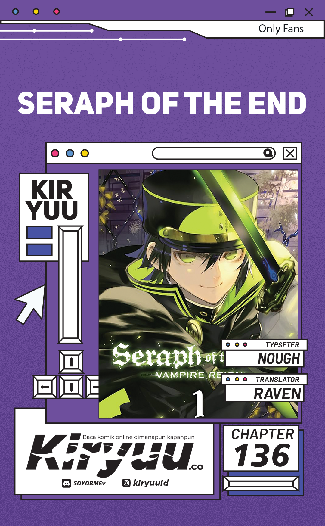 Owari no Seraph chapter 136 halaman 1
