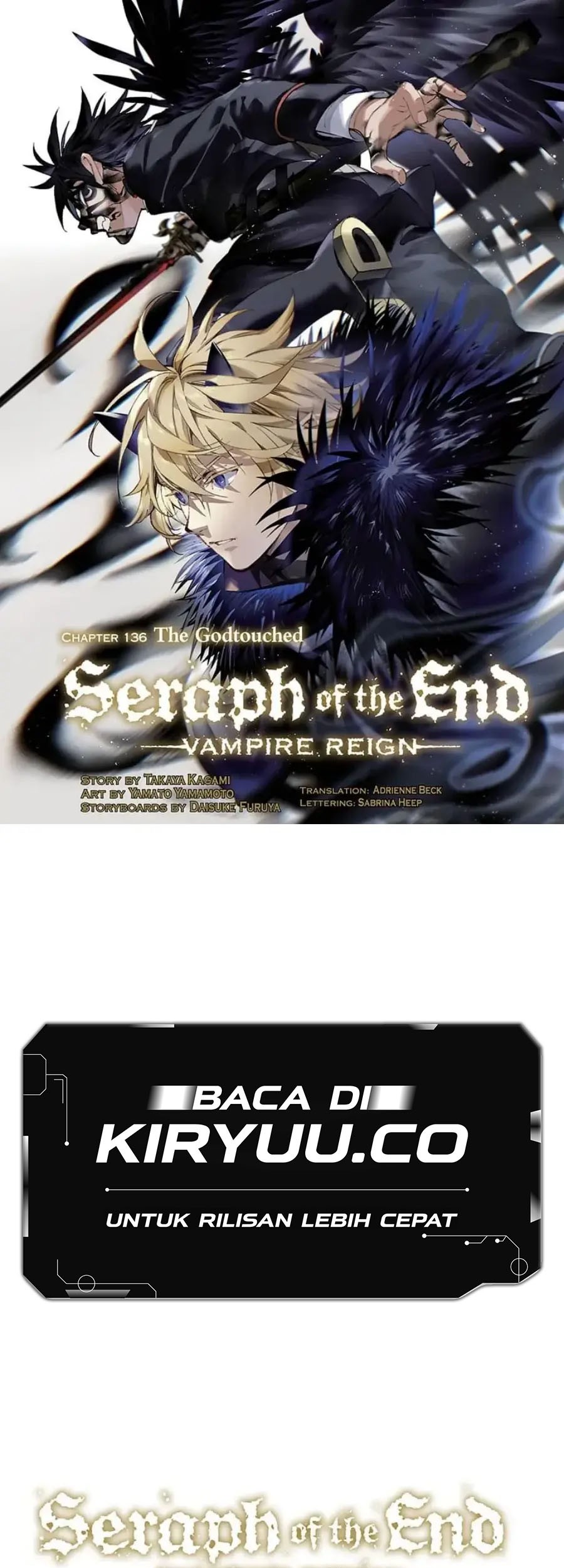 Owari no Seraph chapter 136 halaman 2