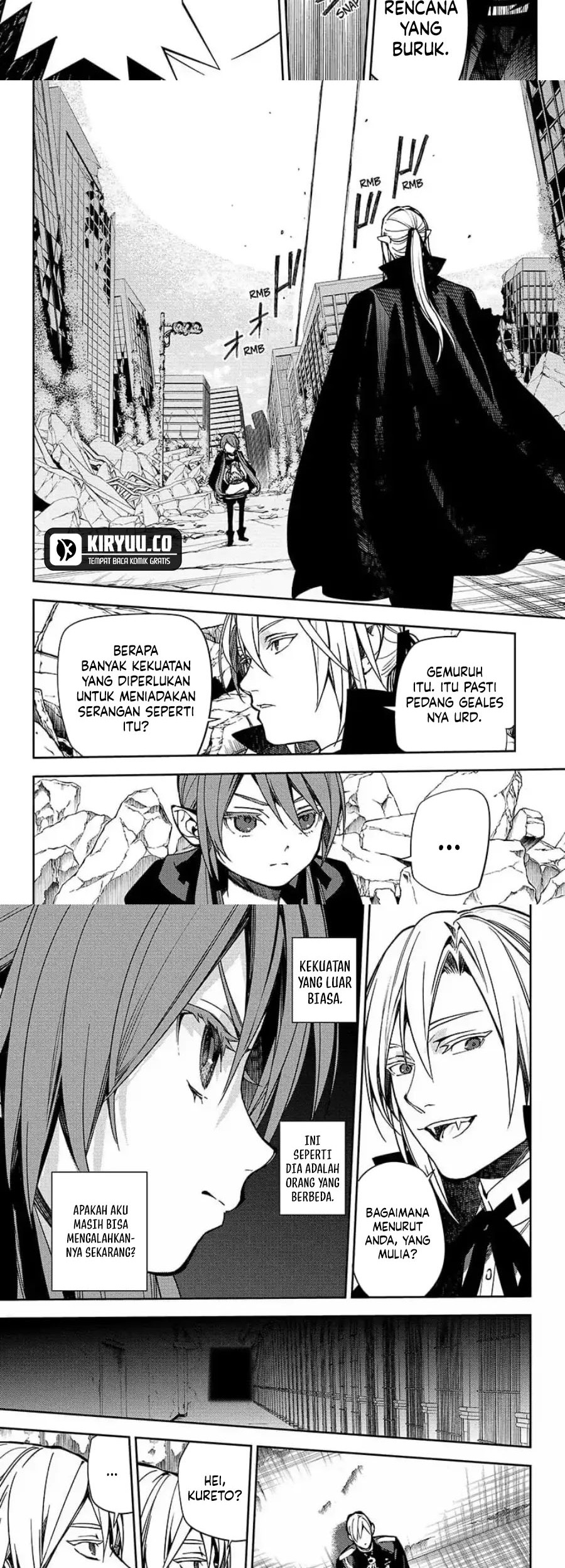 Owari no Seraph chapter 136 halaman 9