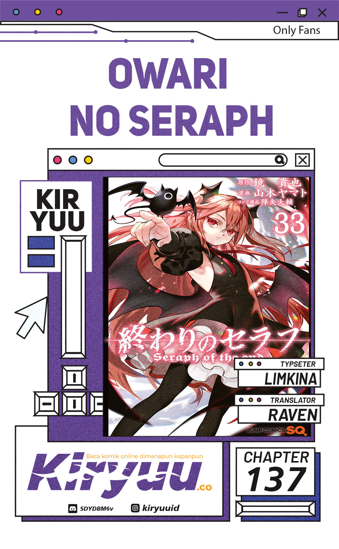 Owari no Seraph chapter 137 halaman 1
