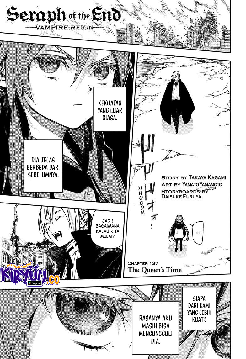 Owari no Seraph chapter 137 halaman 2