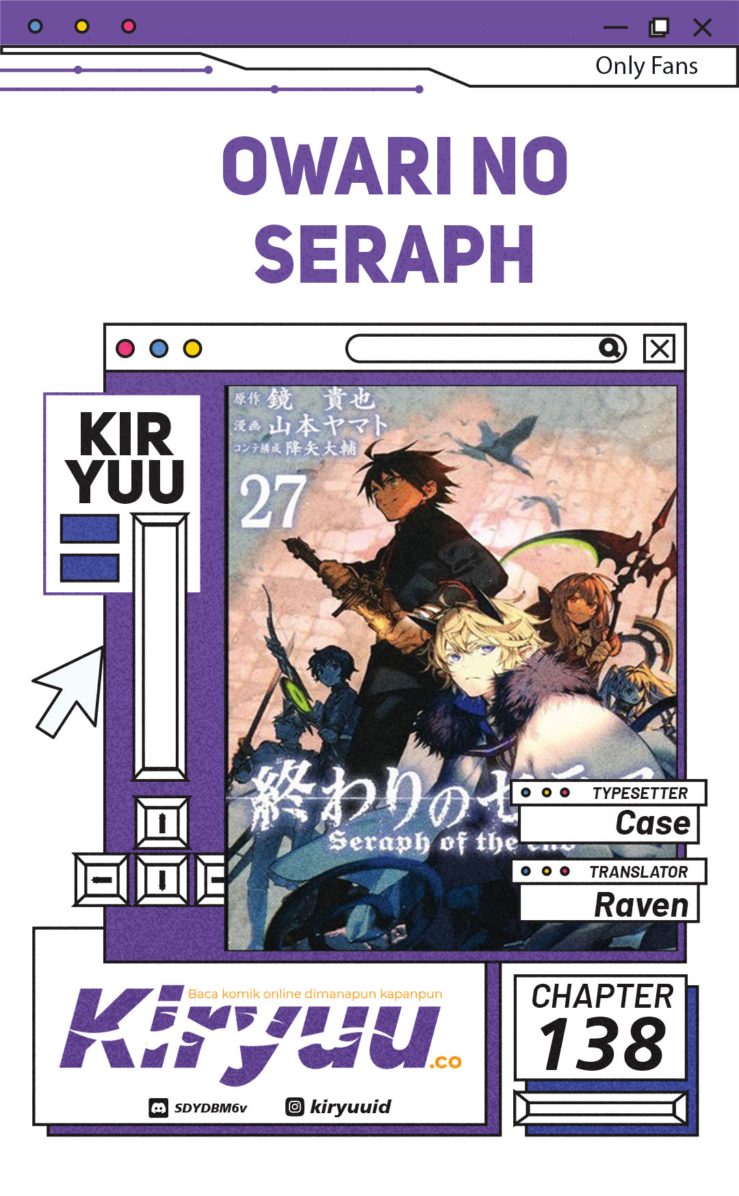 Owari no Seraph Bab 138 halaman 1