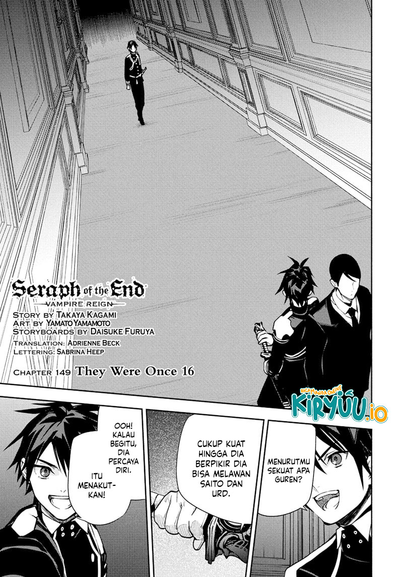 Owari no Seraph Bab 149 halaman 1