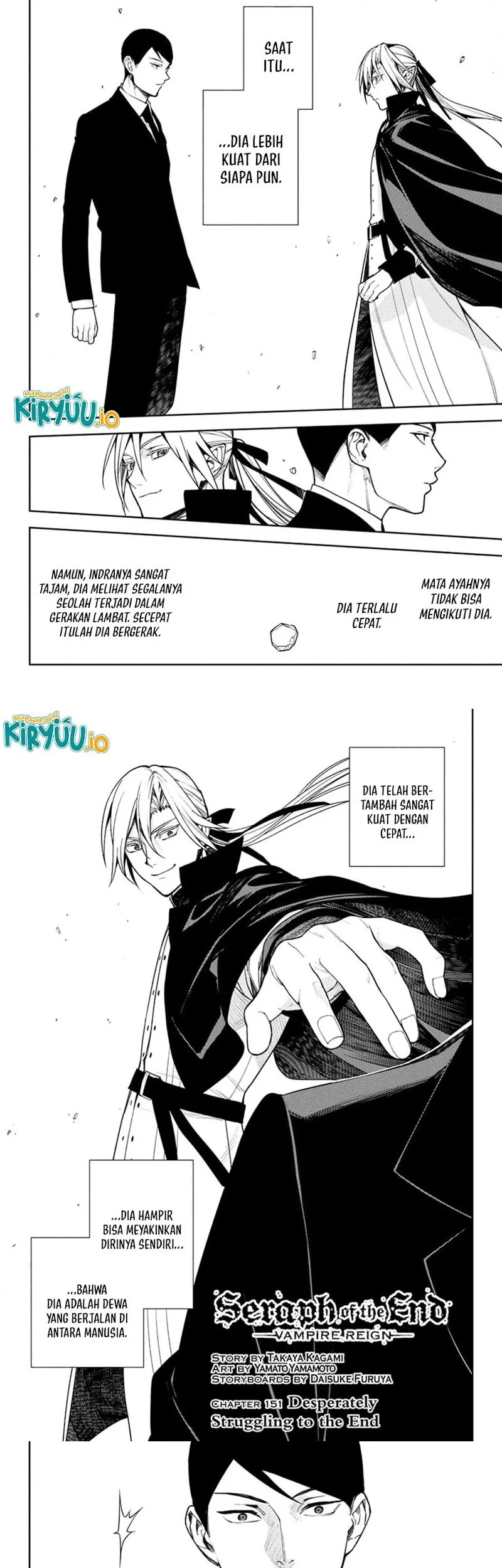 Owari no Seraph chapter 151 halaman 2