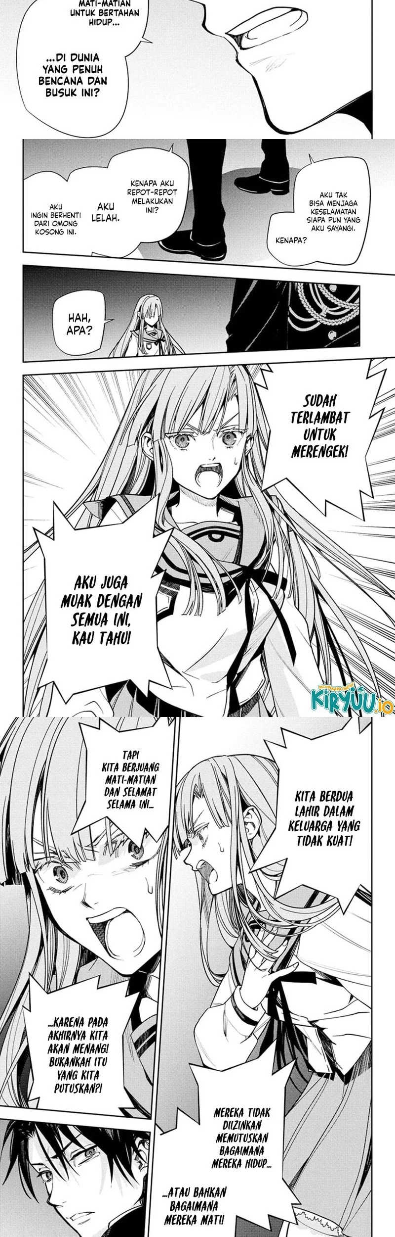 Owari no Seraph chapter 151 halaman 17