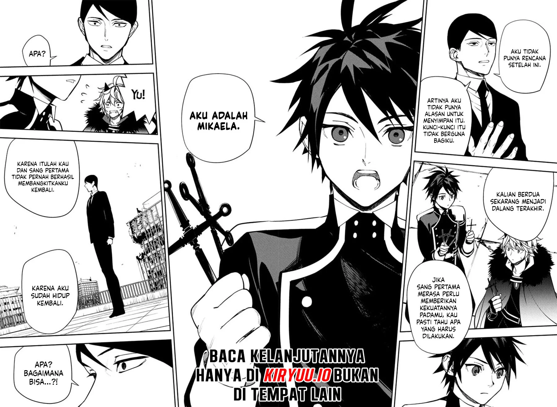 Owari no Seraph chapter 156 halaman 36