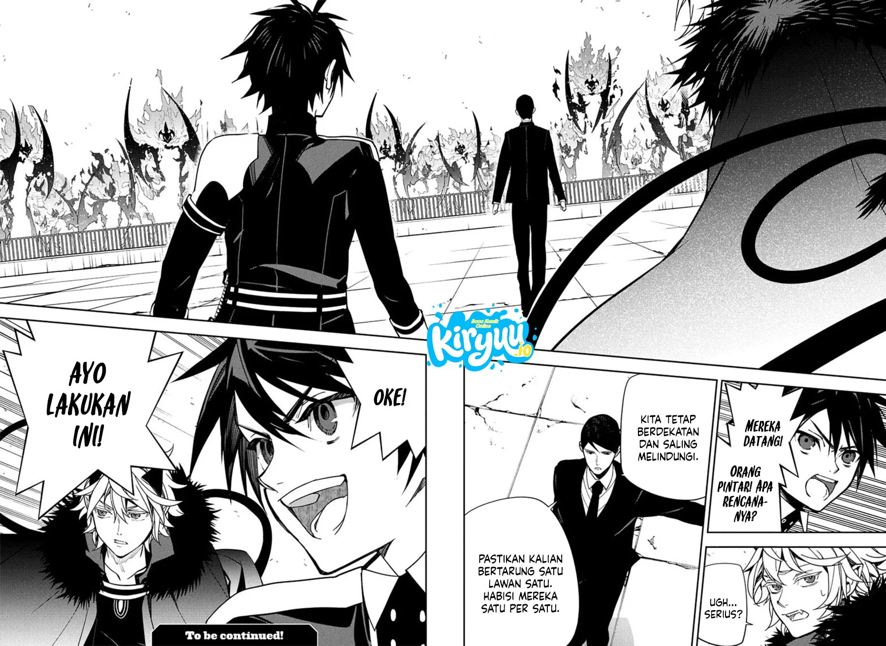 Owari no Seraph chapter 156 halaman 45