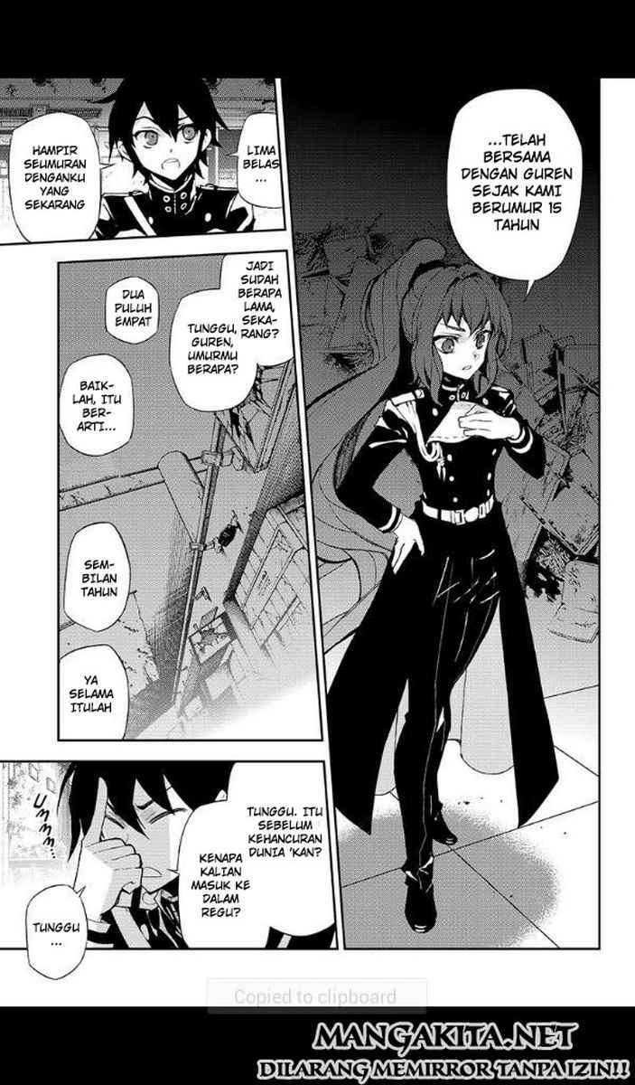 Owari no Seraph chapter 25 halaman 22