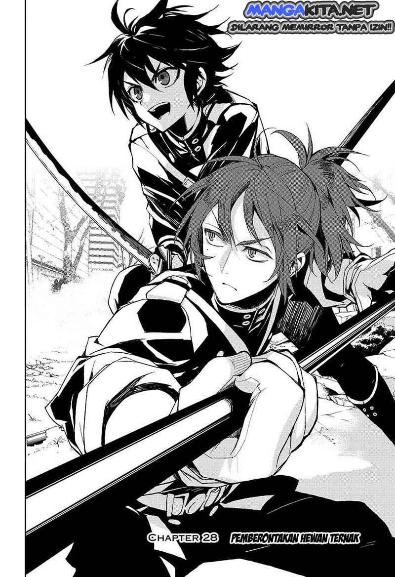 Owari no Seraph chapter 28 halaman 3
