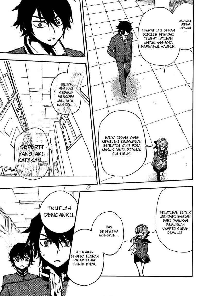 Owari no Seraph chapter 3 halaman 21