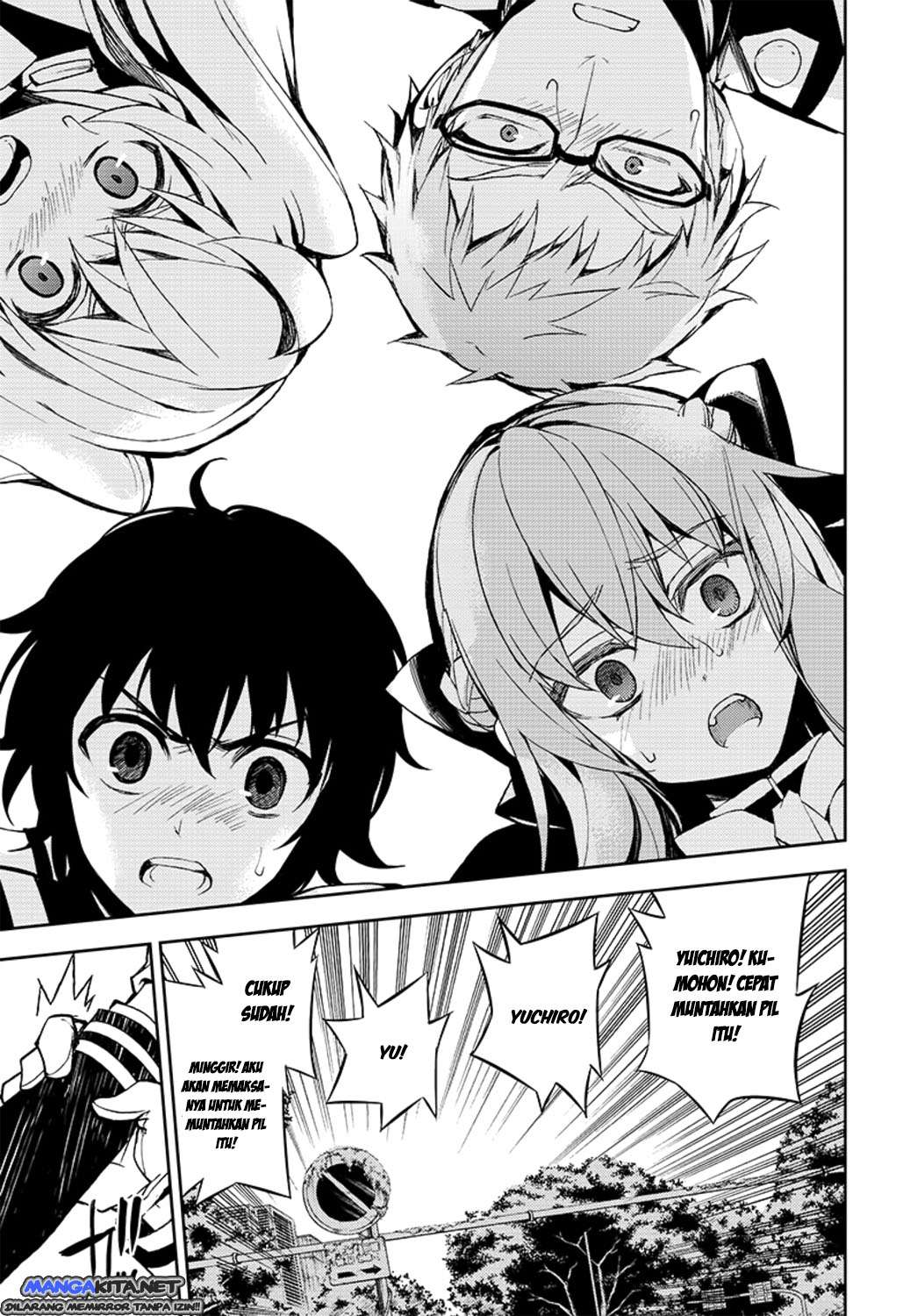 Owari no Seraph Bab 34 halaman 12