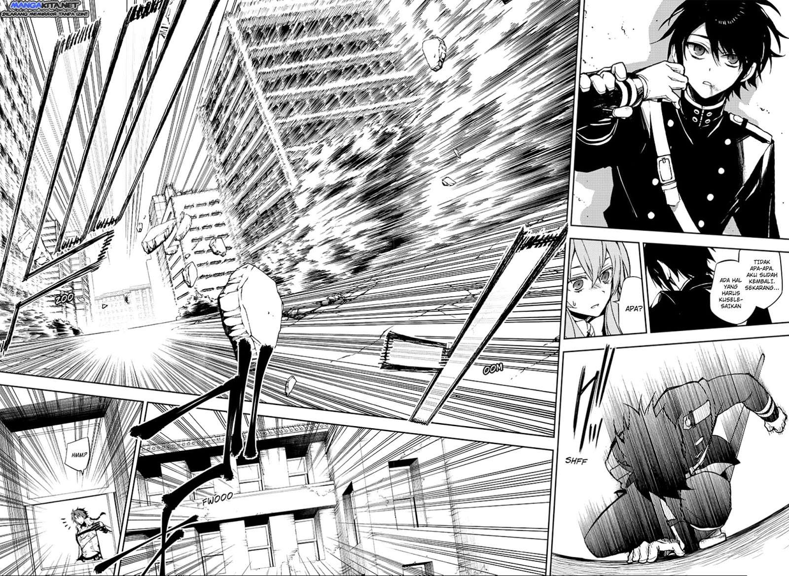 Owari no Seraph Bab 34 halaman 13
