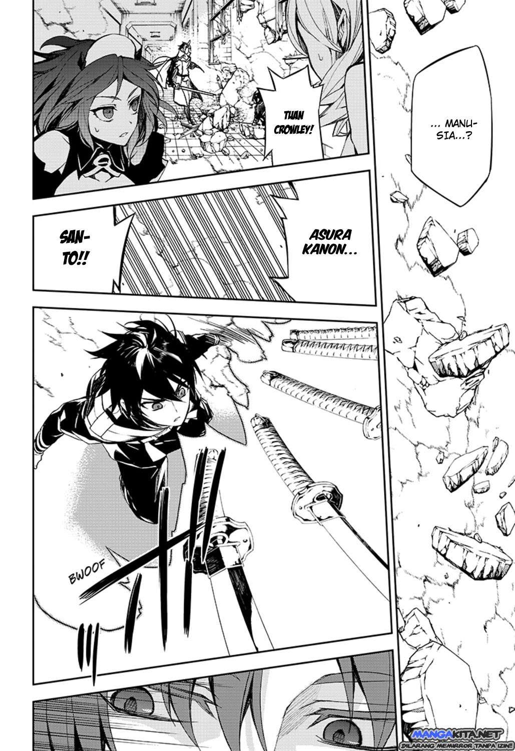Owari no Seraph Bab 34 halaman 15