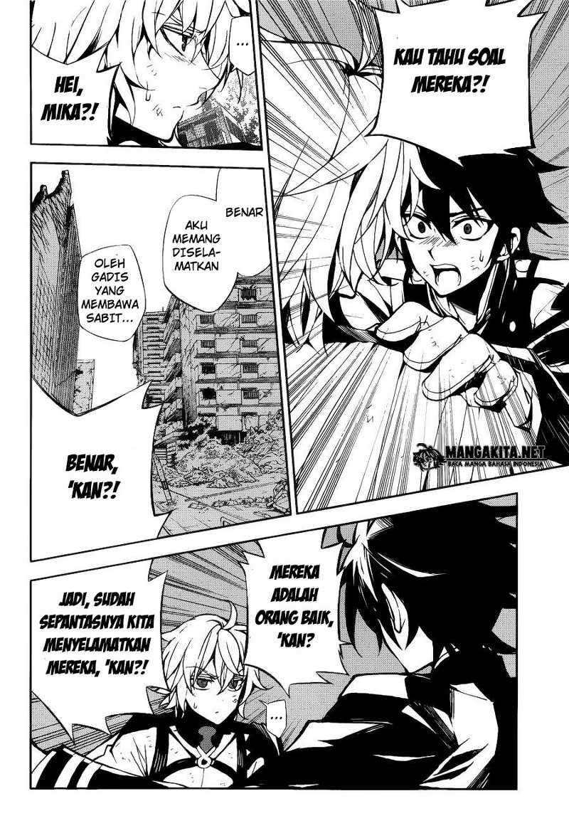 Owari no Seraph chapter 37 halaman 21