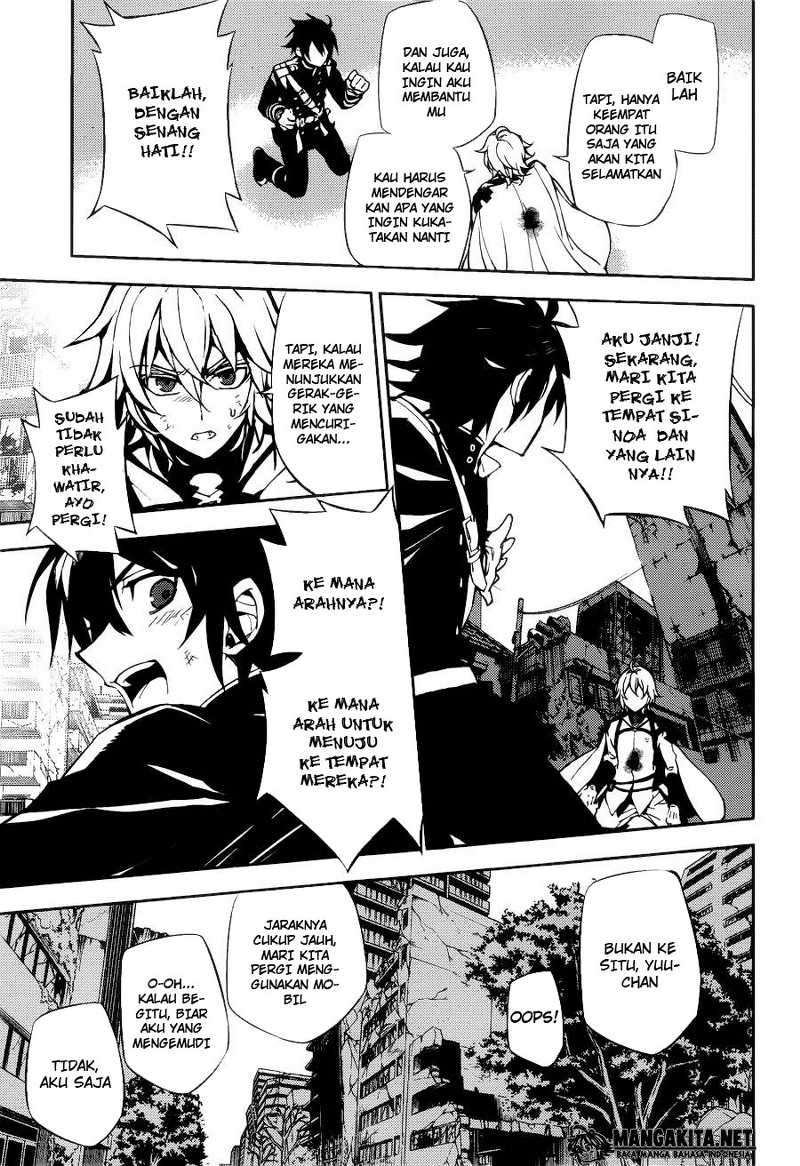 Owari no Seraph chapter 37 halaman 22