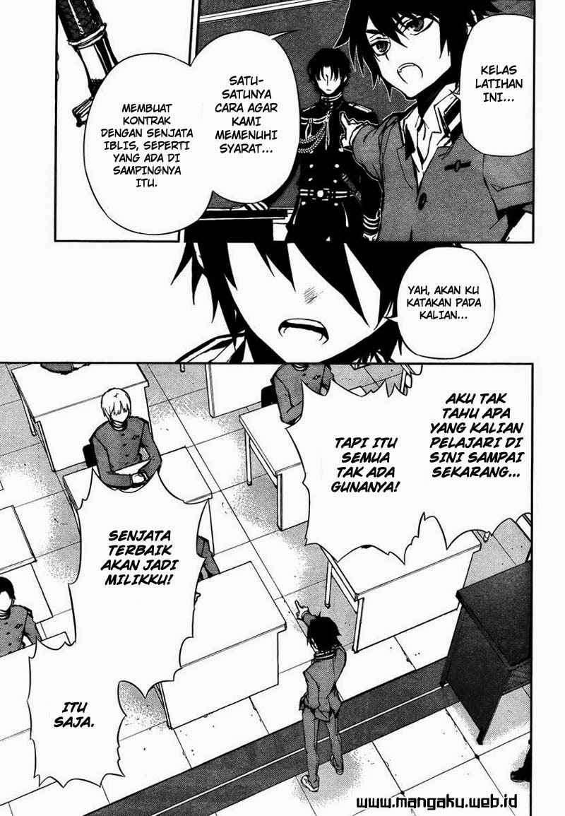 Owari no Seraph chapter 4 halaman 14