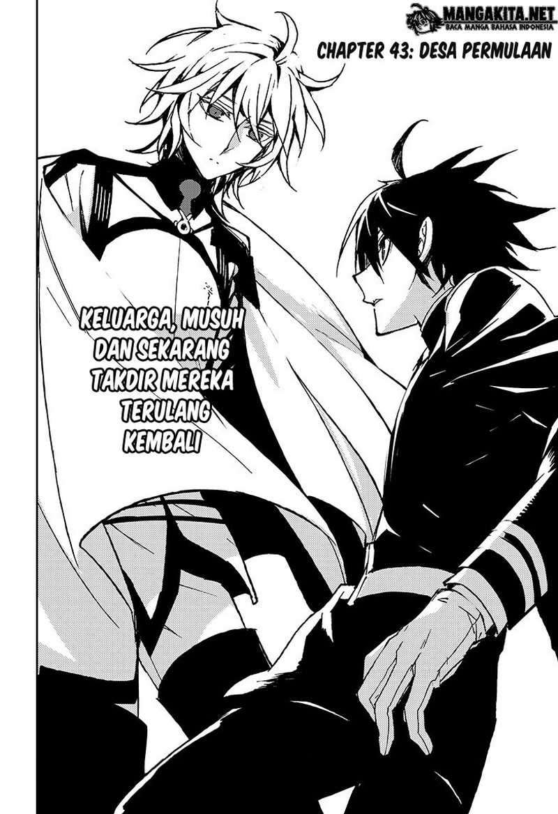 Owari no Seraph chapter 43 halaman 3