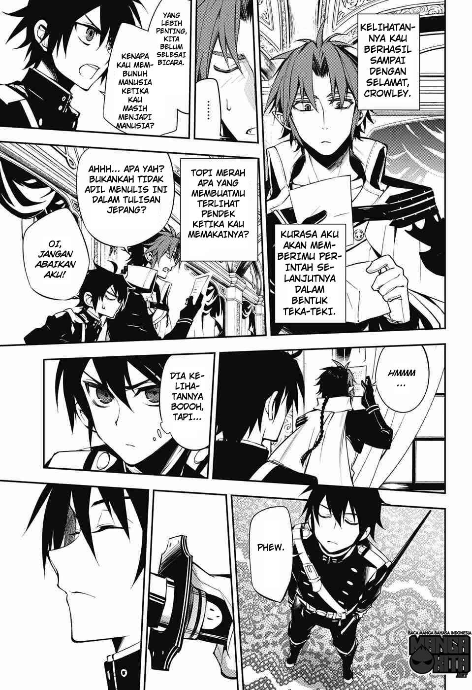 Owari no Seraph chapter 53 halaman 22