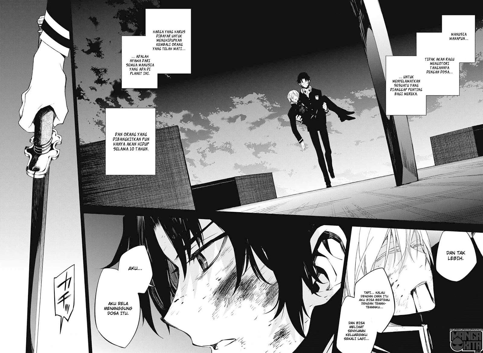 Owari no Seraph chapter 54 halaman 26
