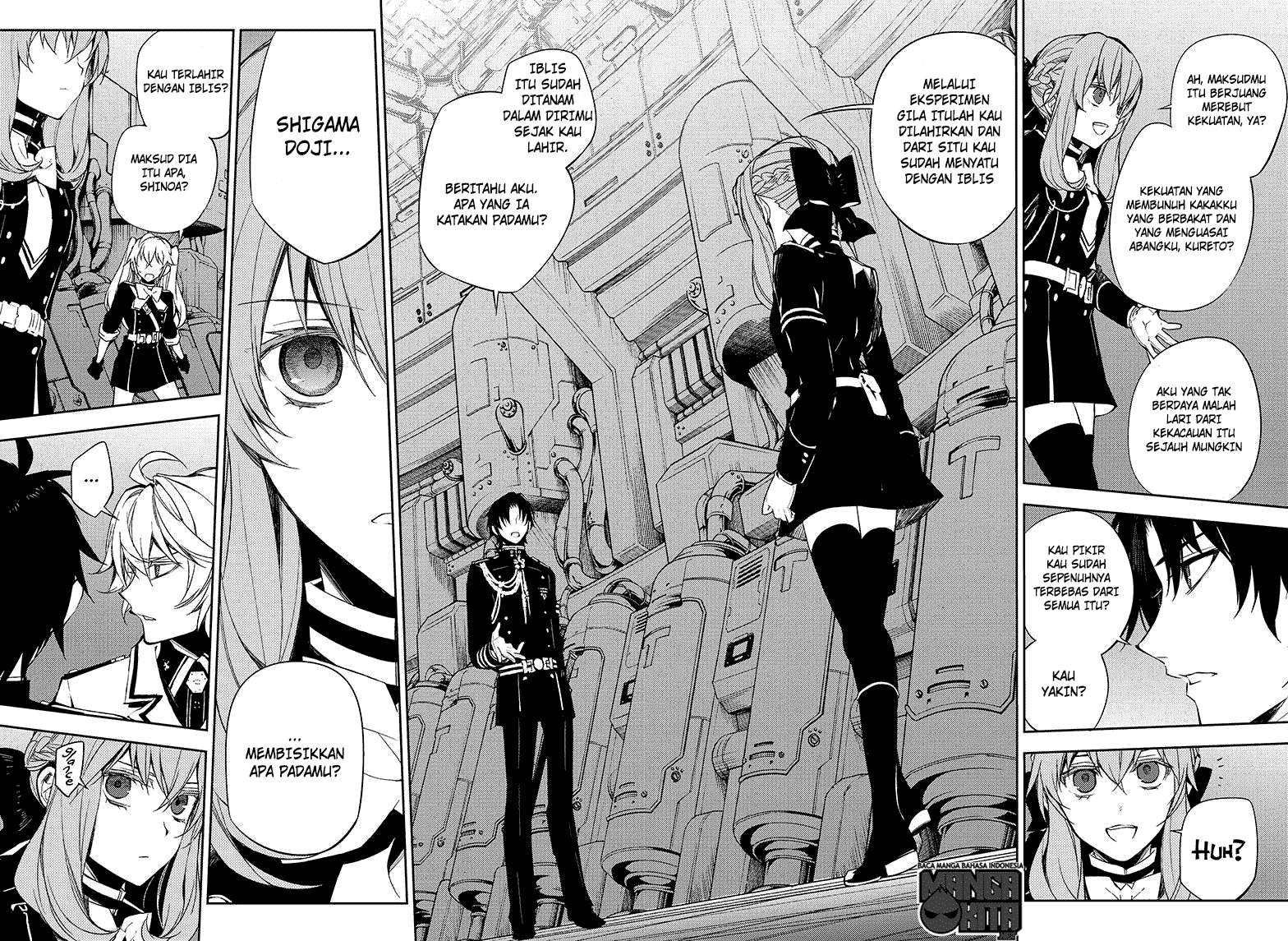 Owari no Seraph chapter 57 halaman 11