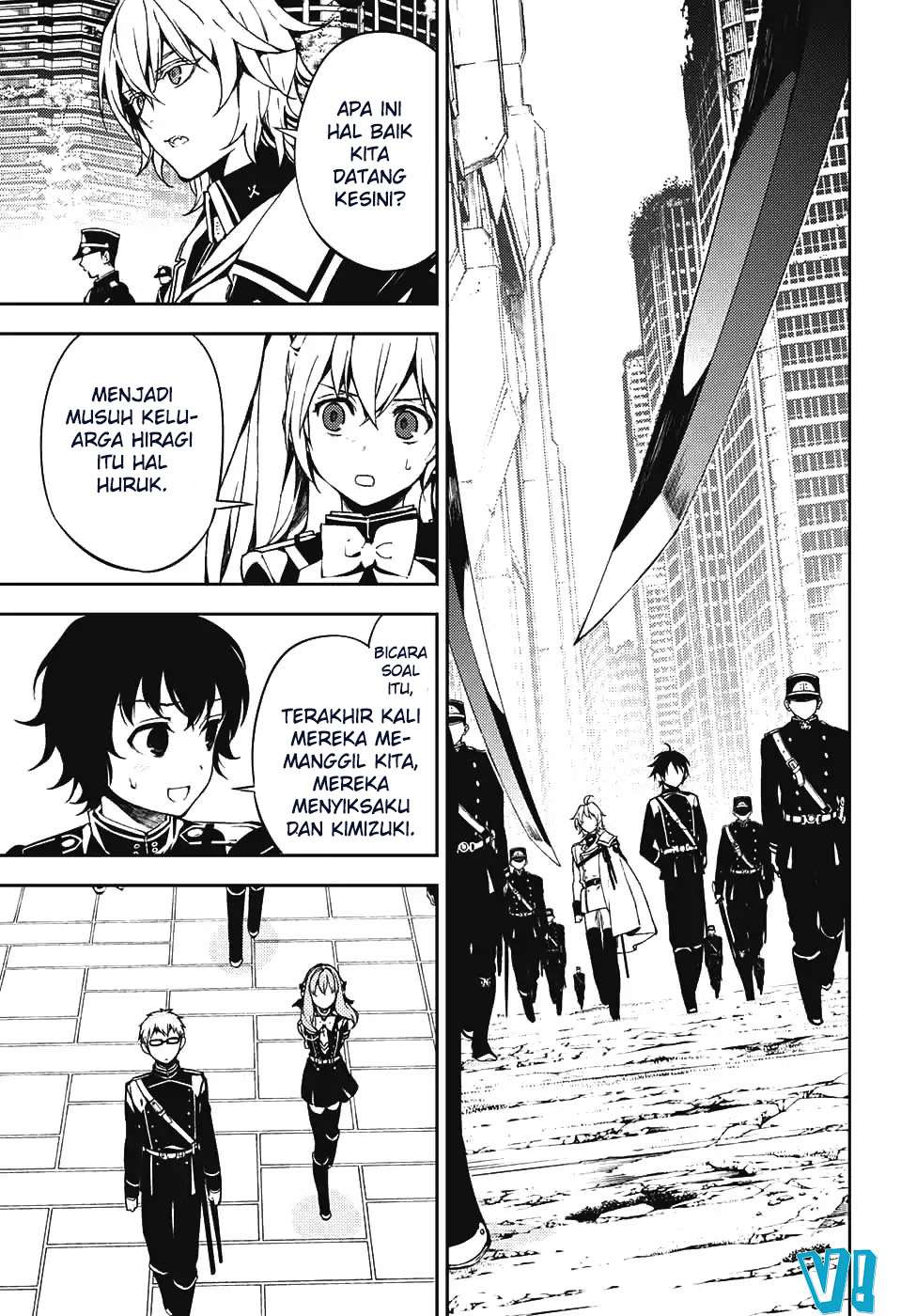 Owari no Seraph chapter 70 halaman 17