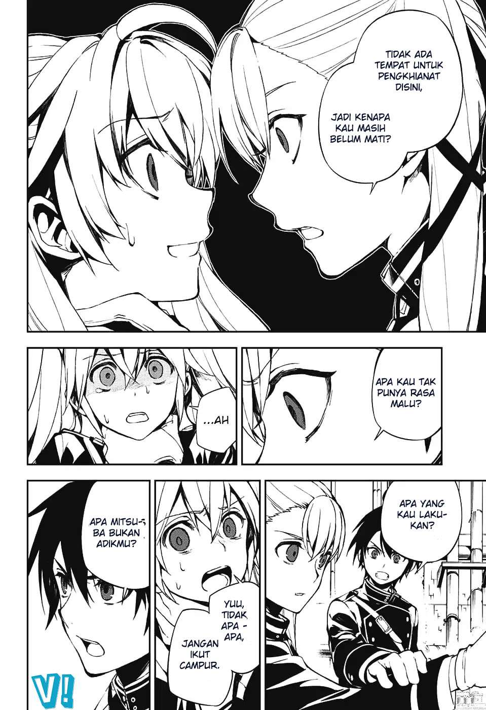 Owari no Seraph chapter 70 halaman 22