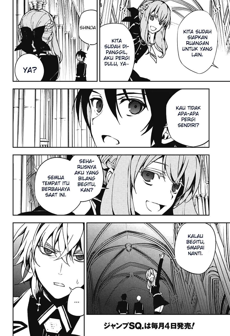 Owari no Seraph chapter 70 halaman 34