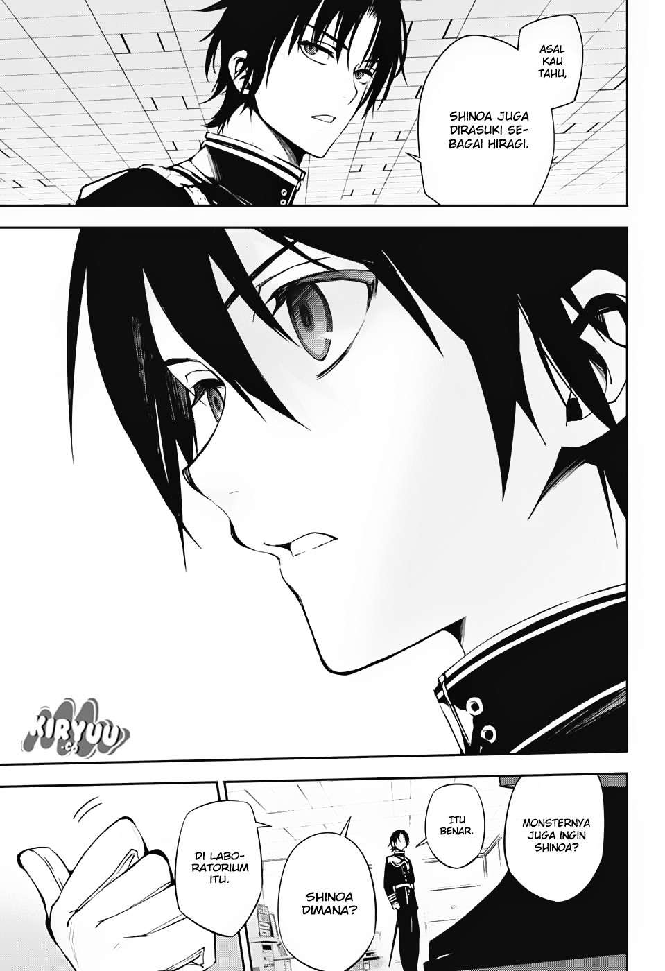 Owari no Seraph chapter 73 halaman 7