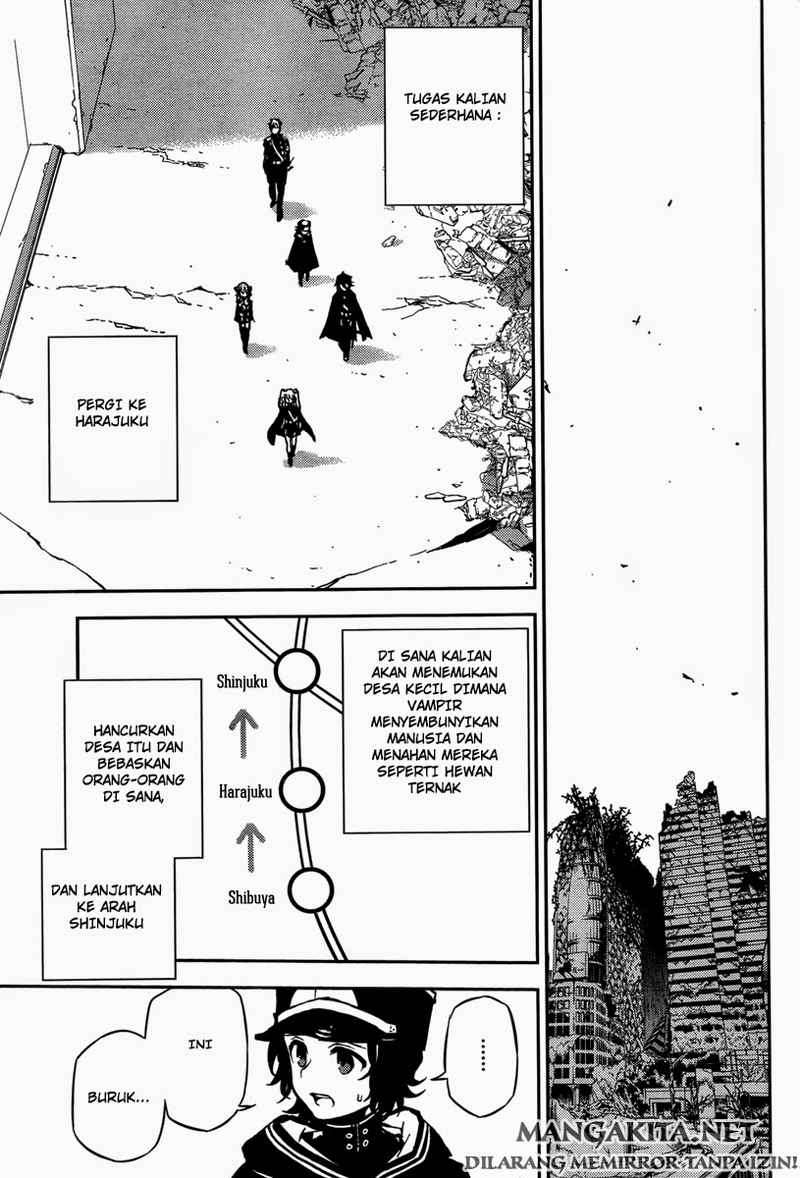 Owari no Seraph chapter 8 halaman 21
