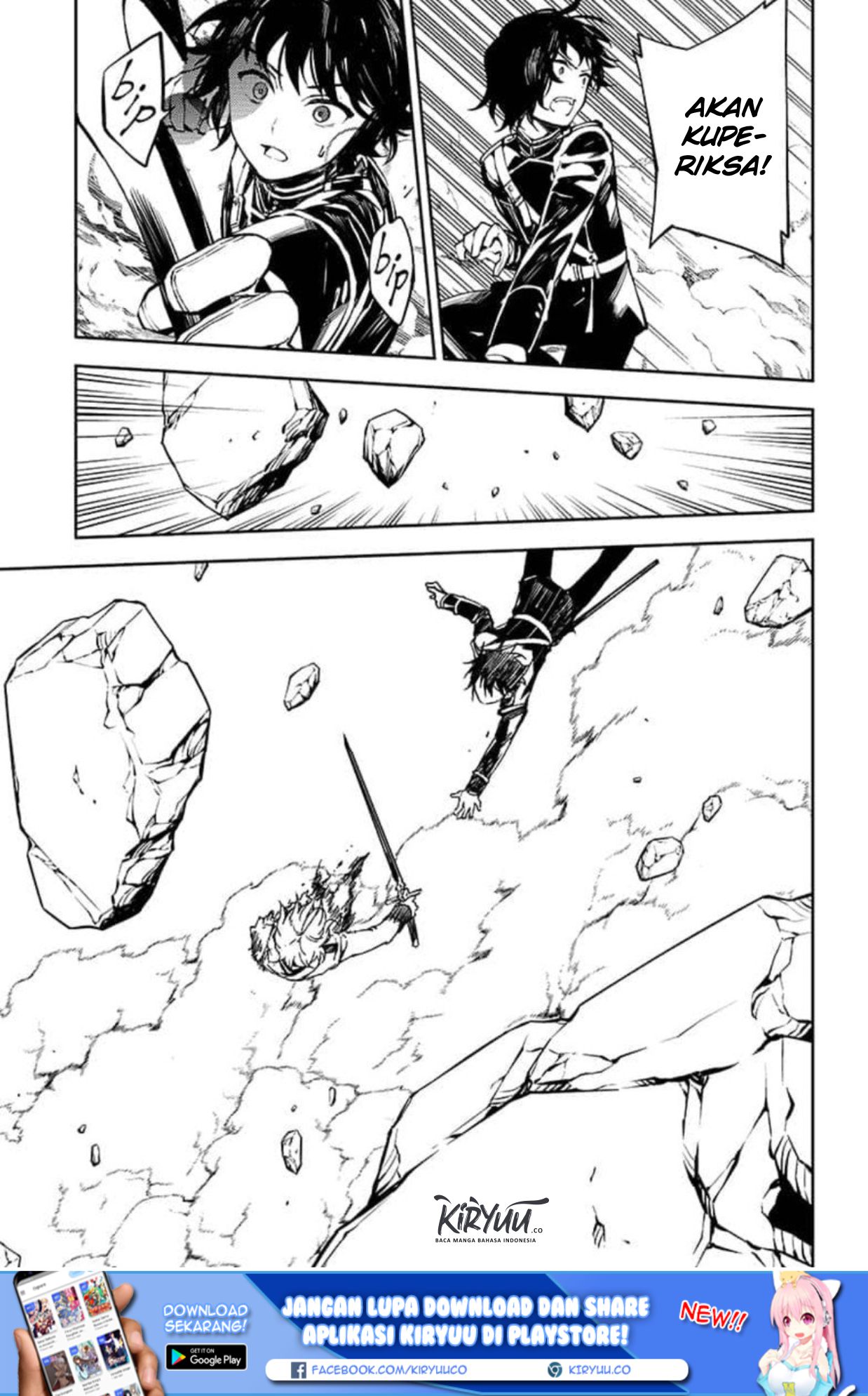 Owari no Seraph Bab 89 halaman 22