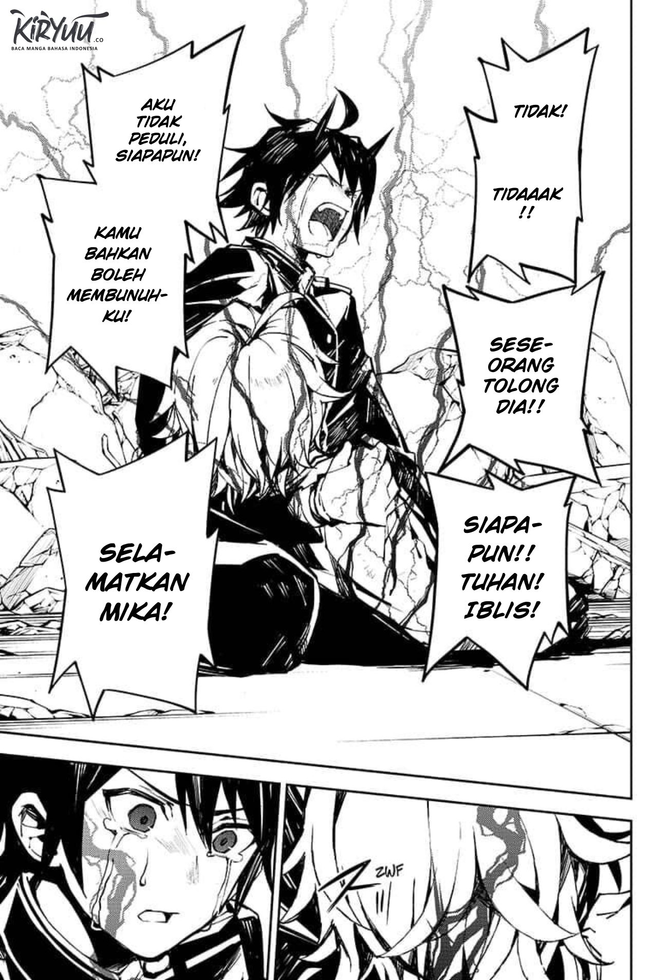 Owari no Seraph Bab 90 halaman 12