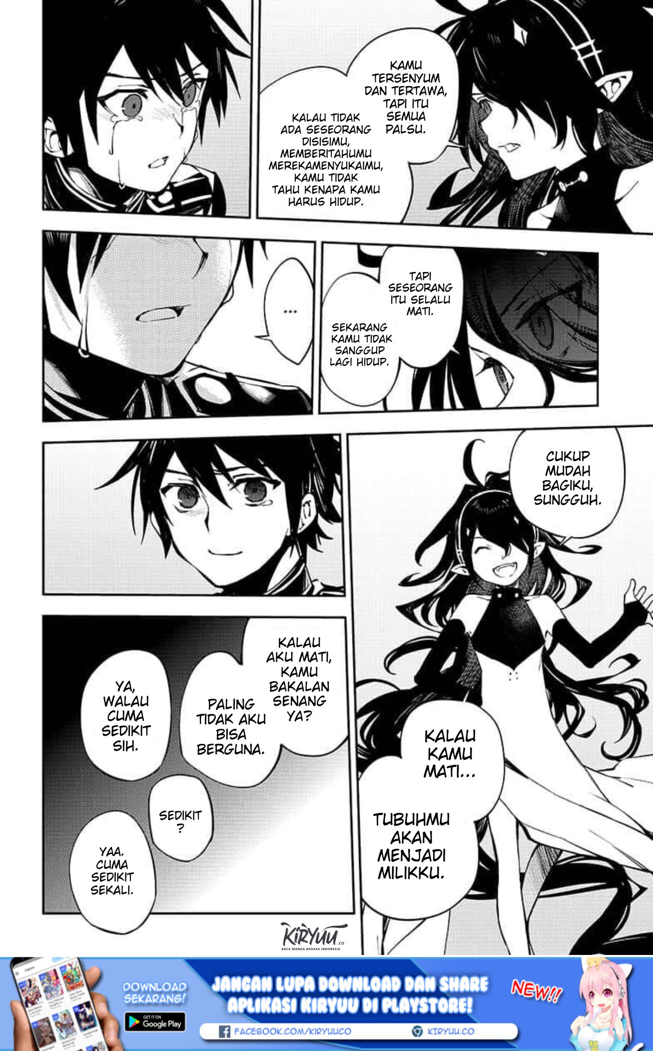 Owari no Seraph Bab 90 halaman 22