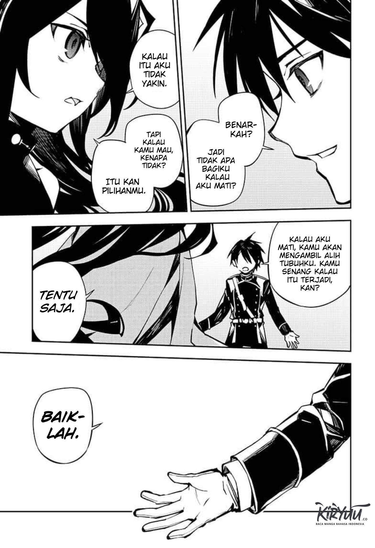 Owari no Seraph Bab 90 halaman 25