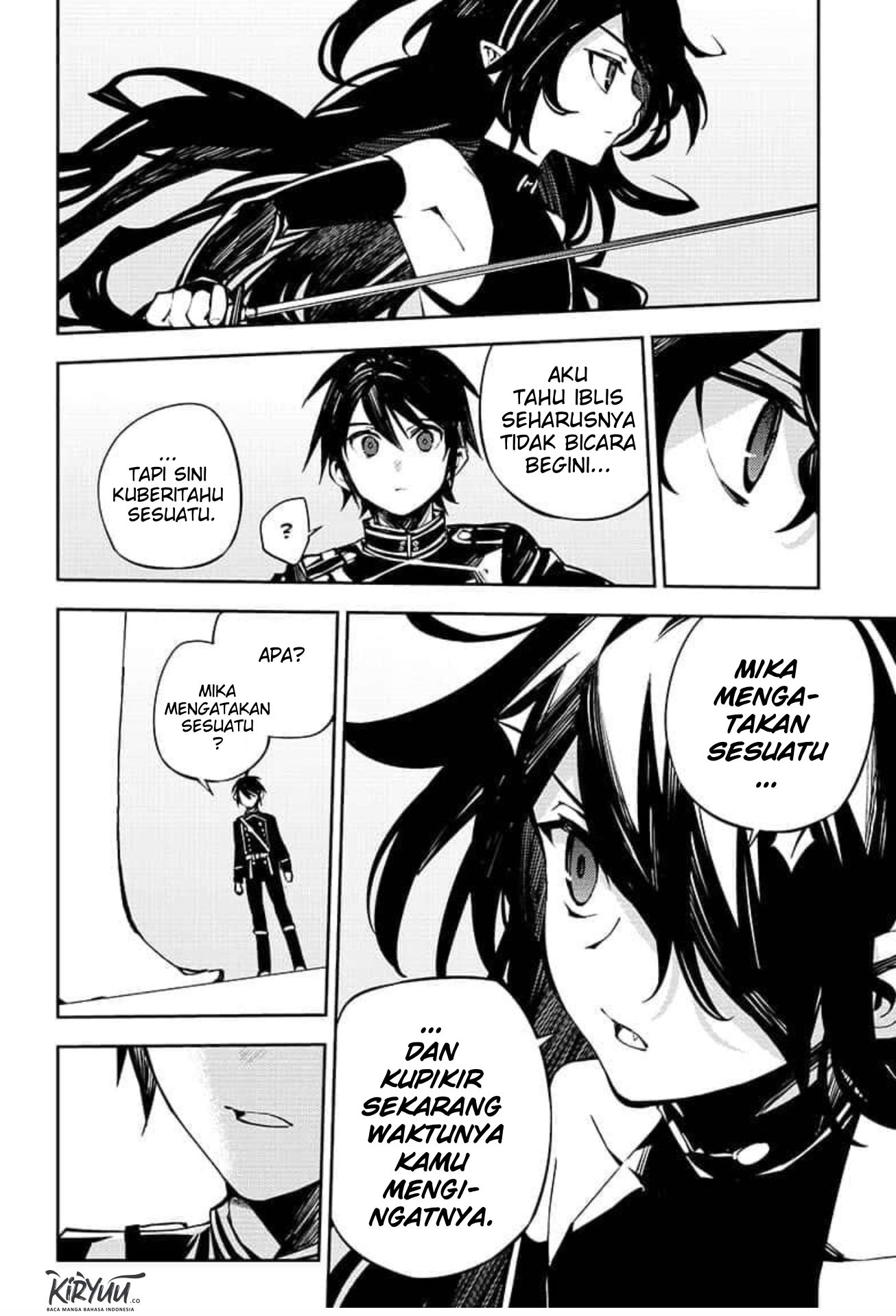 Owari no Seraph Bab 90 halaman 28
