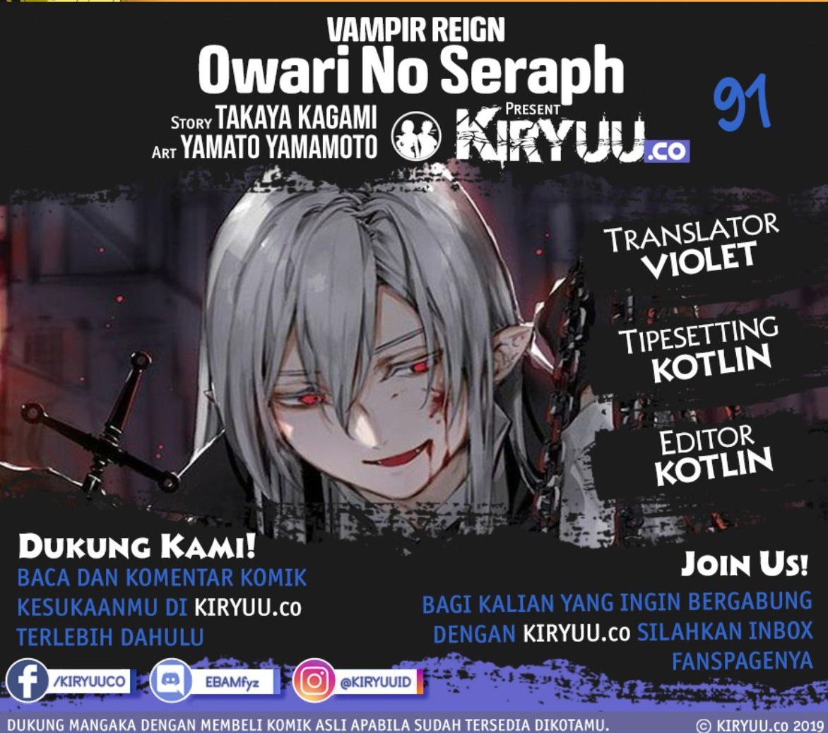 Owari no Seraph chapter 91 halaman 1
